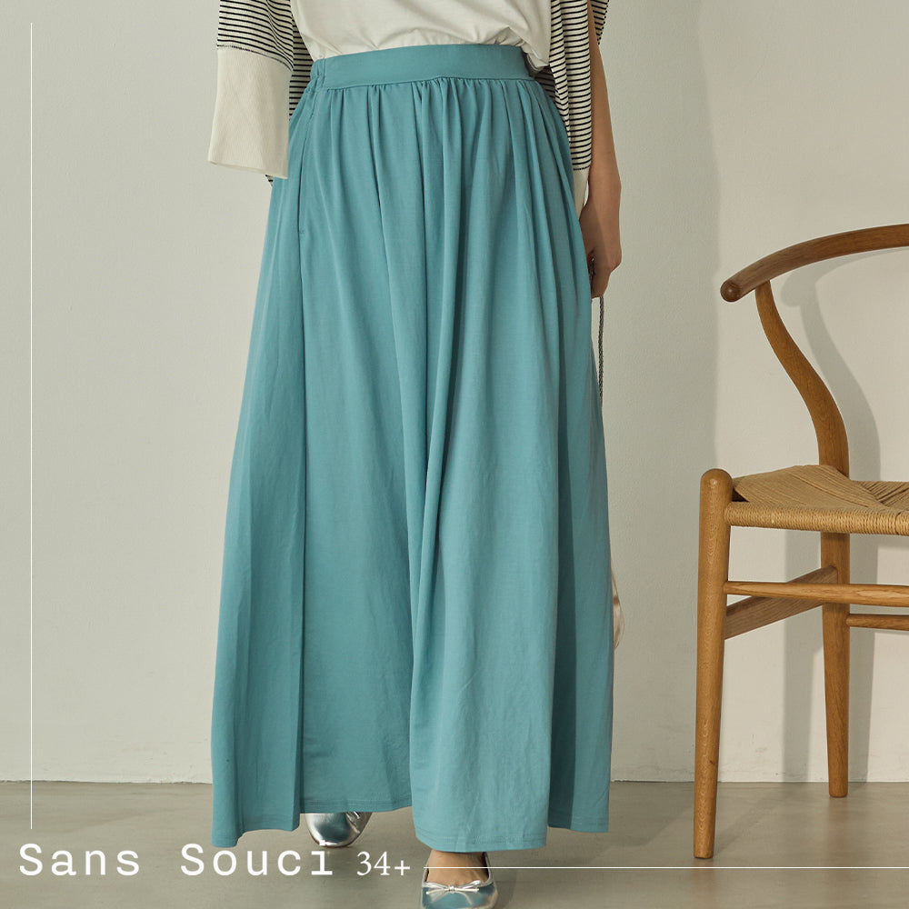 接触冷感ギャザースカート[1125-2100] – Sans Souci 34＋