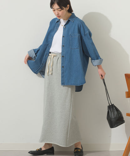 裏毛ロングスカート[11050-2136]