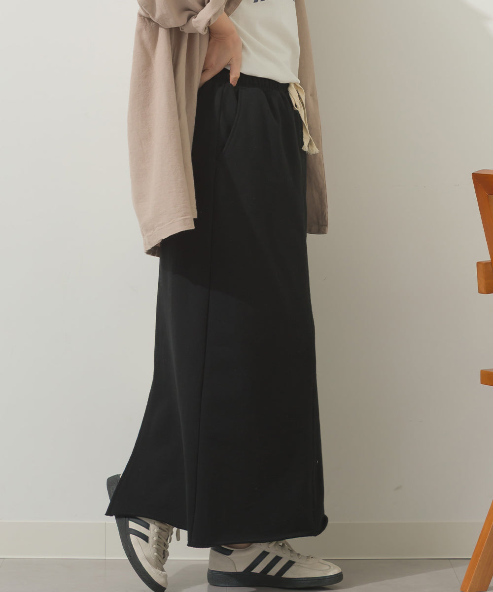 裏毛ロングスカート[11050-2136]
