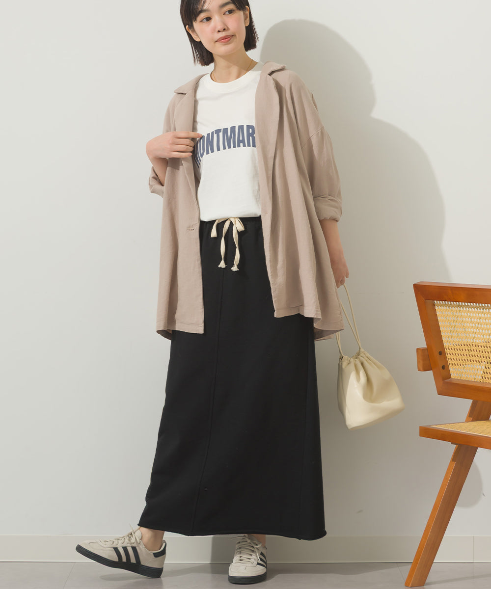 裏毛ロングスカート[11050-2136]