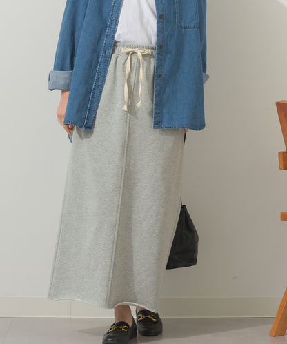 裏毛ロングスカート[11050-2136]