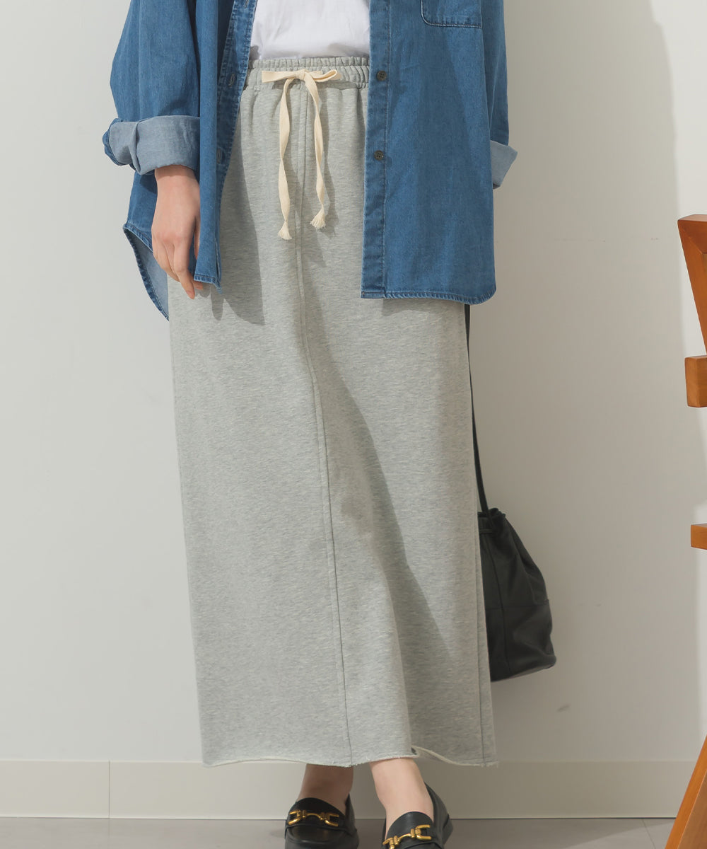 裏毛ロングスカート[11050-2136]