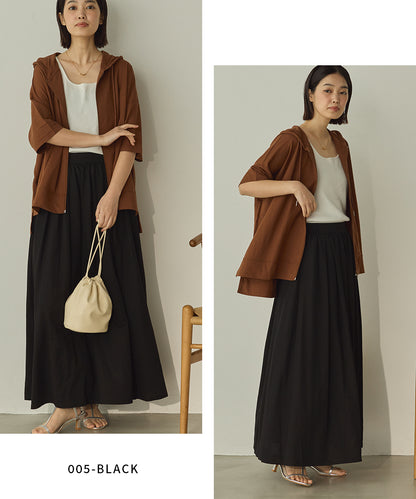 接触冷感ギャザースカート[1125-2100]