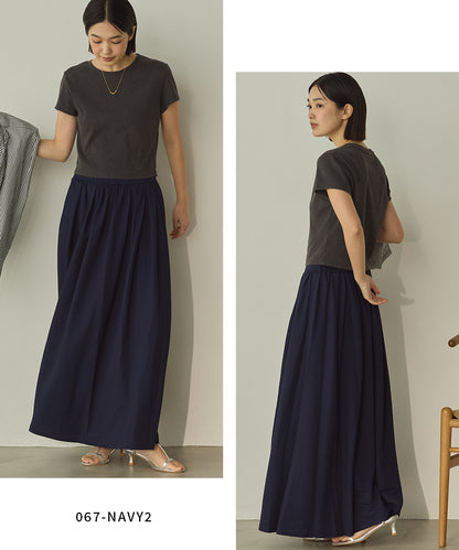 接触冷感ギャザースカート[1125-2100]