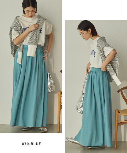 接触冷感ギャザースカート[1125-2100]