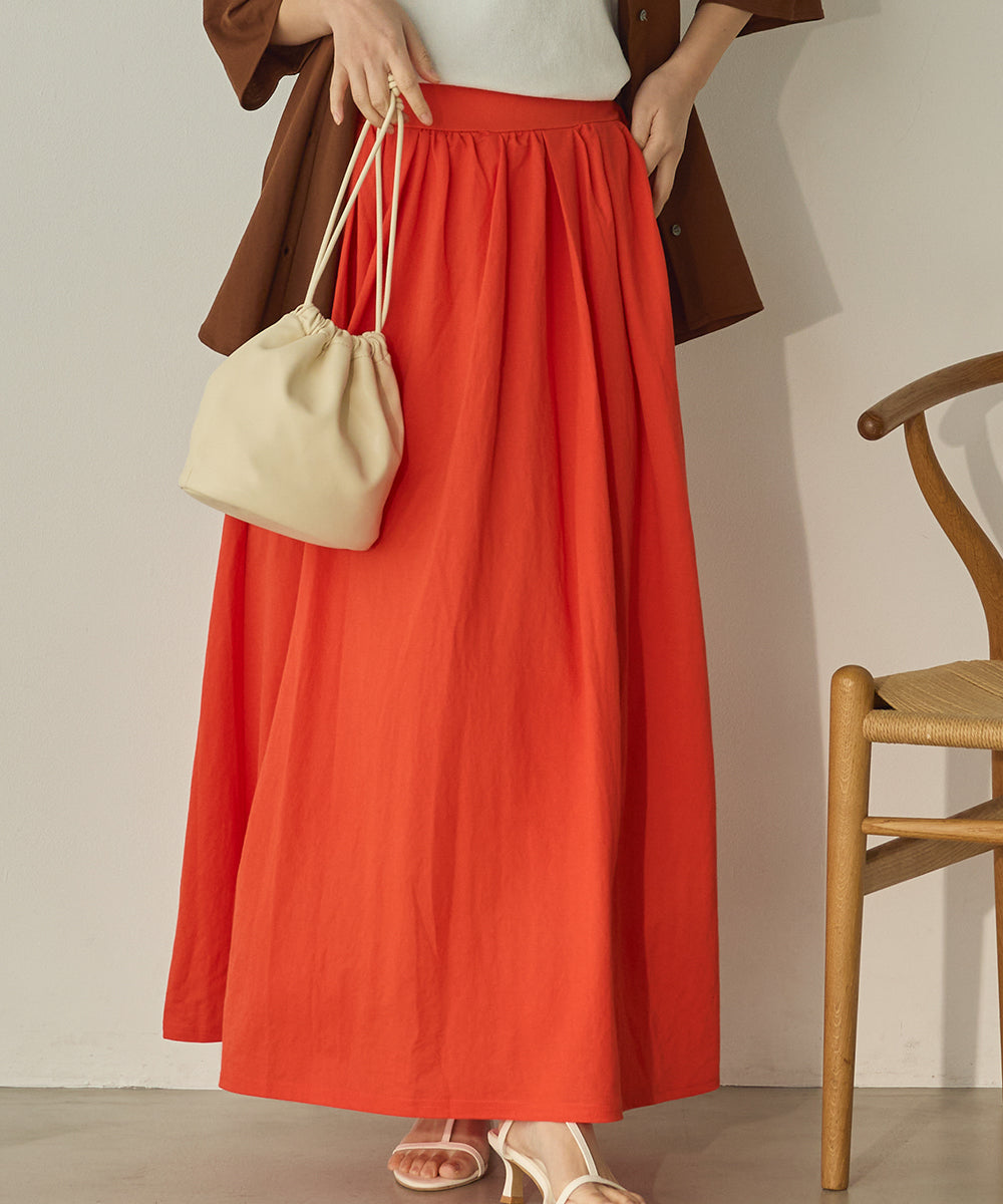 接触冷感ギャザースカート[1125-2100]