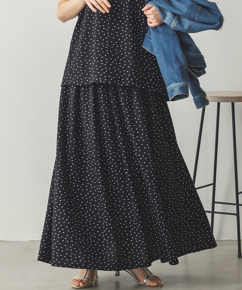 接触冷感ギャザースカート[1125-2100]