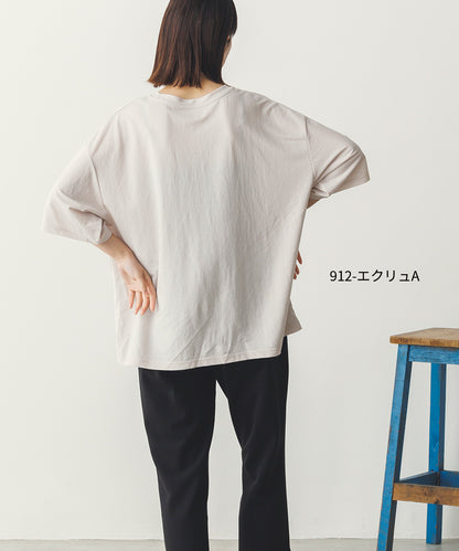 接触冷感プリントTシャツ[1125-6109]