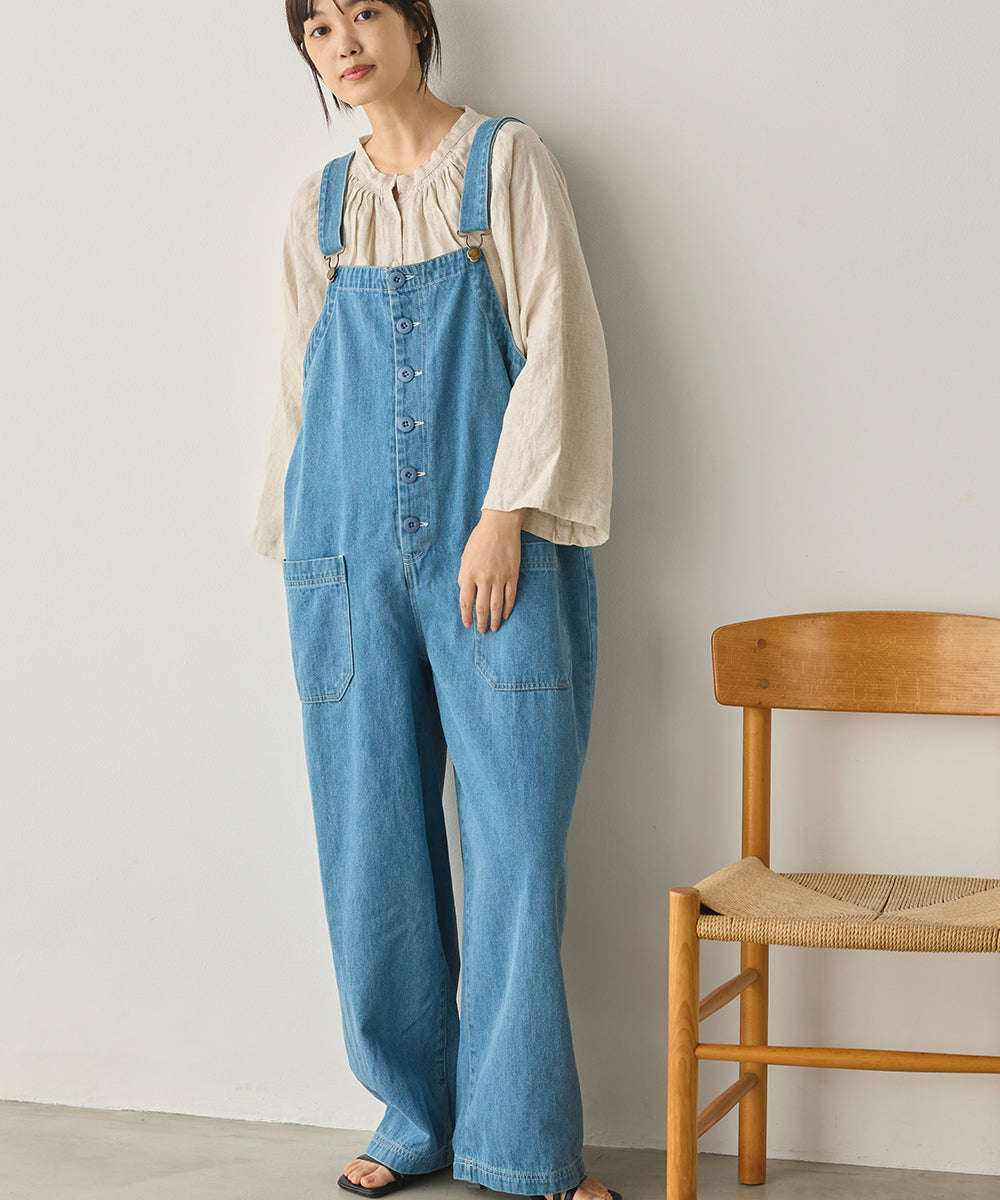 ダンプ＆デニムサロペット[1225-1011]
