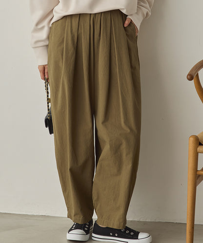 ダンプ＆デニムタックイージーパンツ[1225-1012]