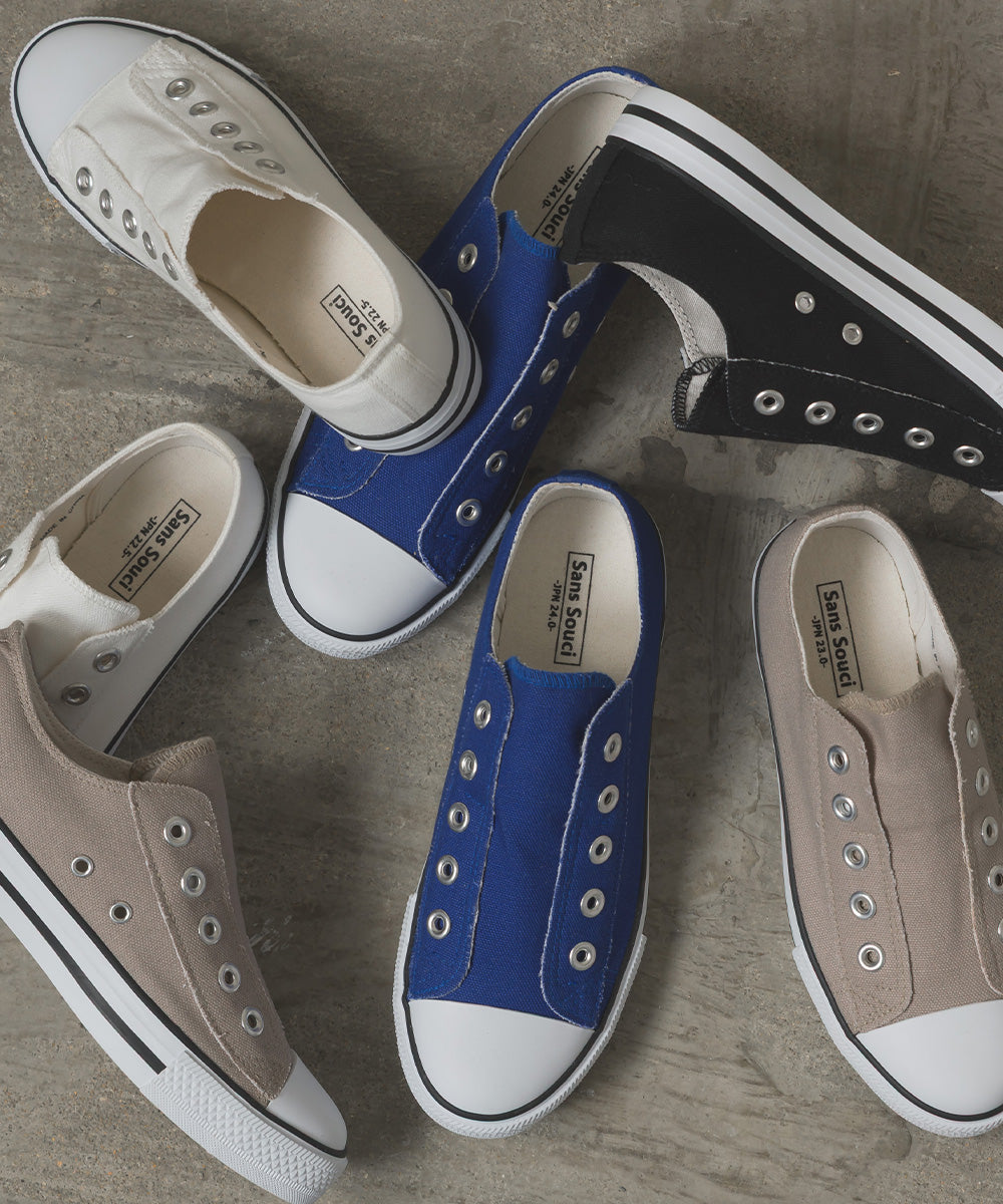 キャンバススリッポン[1225-3001]