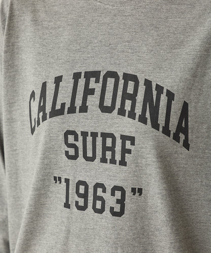 ユニセックスバイオポリウォッシュプリントTシャツ長袖[1225-6123]