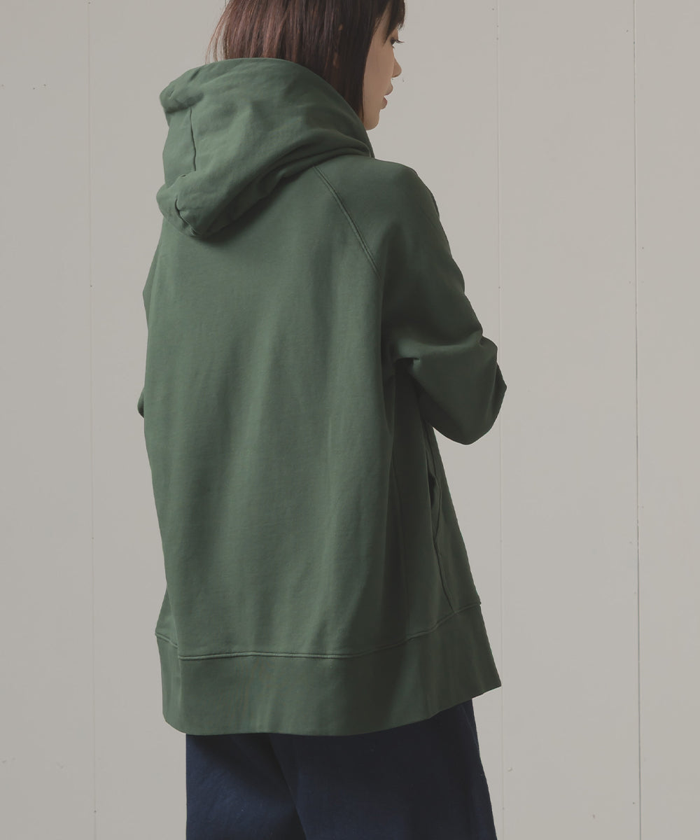 ユニセックス 裏毛スウェットジップパーカー[1225-6132]