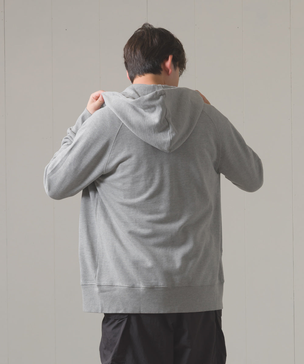 ユニセックス 裏毛スウェットジップパーカー[1225-6132]