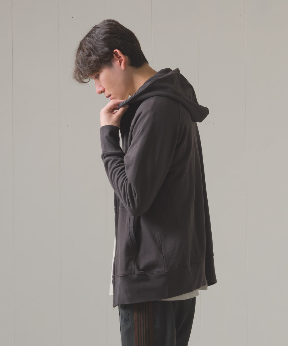 ユニセックス 裏毛スウェットジップパーカー[1225-6132]