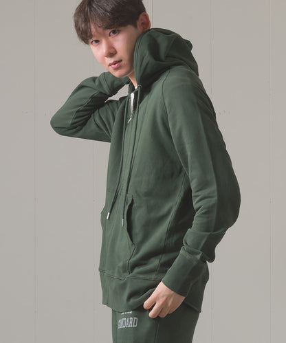 ユニセックス 裏毛スウェットジップパーカー[1225-6132]