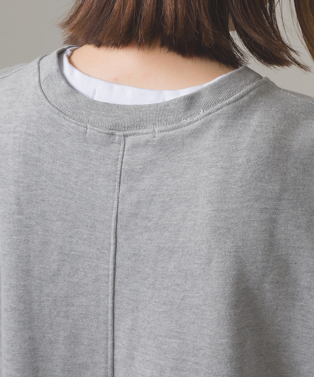 裏毛スウェットサイドリボンベスト[1225-6133]