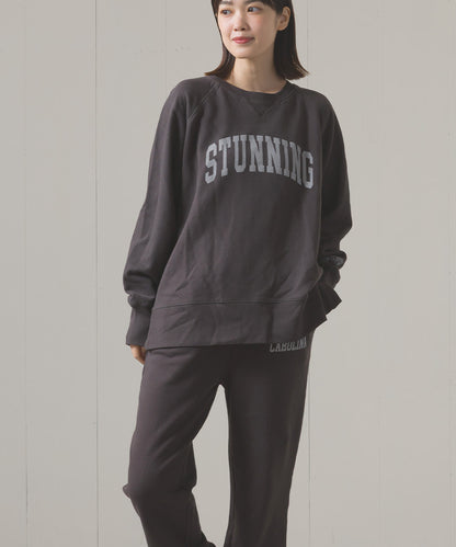 ユニセックス 裏毛スウェットサイドスリットプルオーバー[1225-6134]