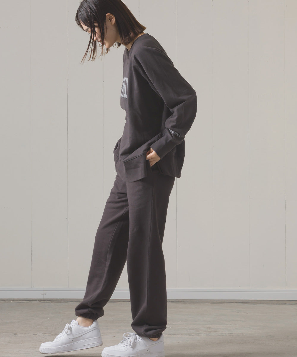 ユニセックス 裏毛スウェットサイドスリットプルオーバー[1225-6134]