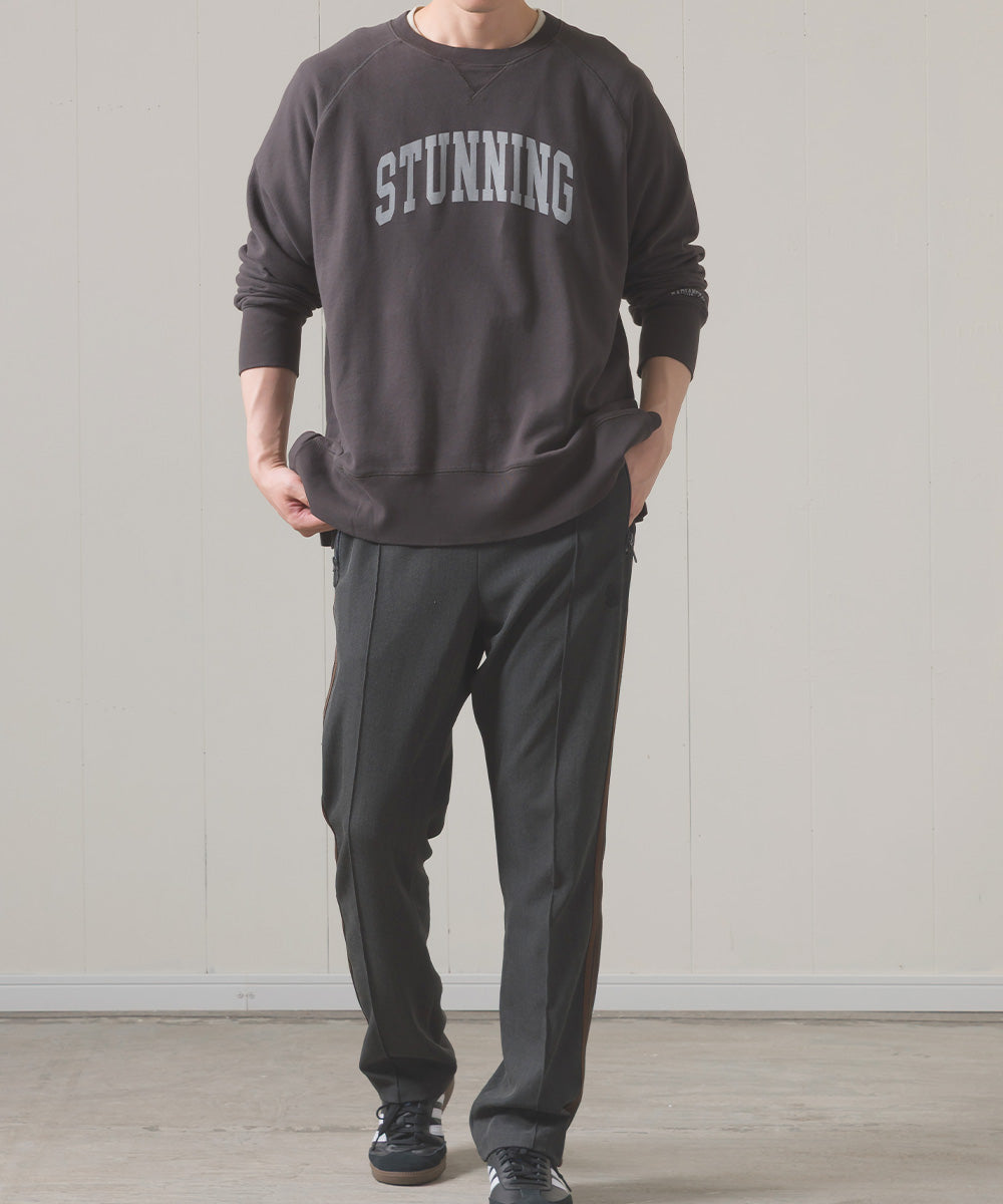 ユニセックス 裏毛スウェットサイドスリットプルオーバー[1225-6134]