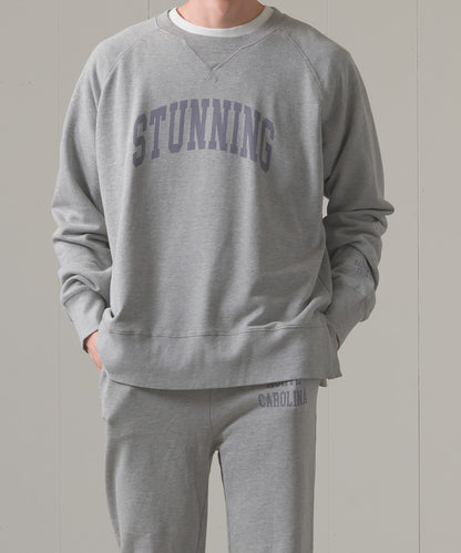 ユニセックス 裏毛スウェットサイドスリットプルオーバー[1225-6134]