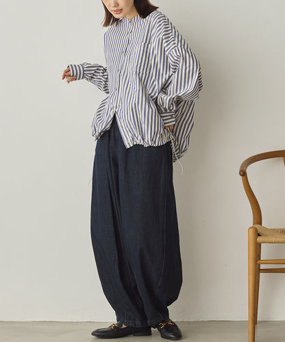 ダンプ＆デニムバルーンイージーパンツ[1225-1010]