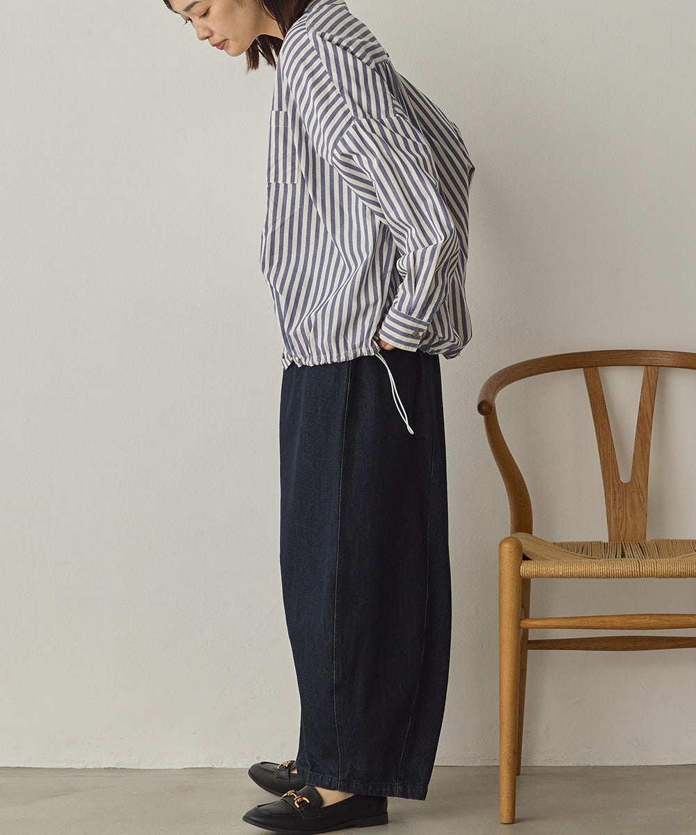 ダンプ＆デニムバルーンイージーパンツ[1225-1010]