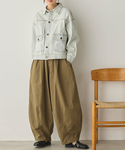 ダンプ＆デニムバルーンイージーパンツ[1225-1010]