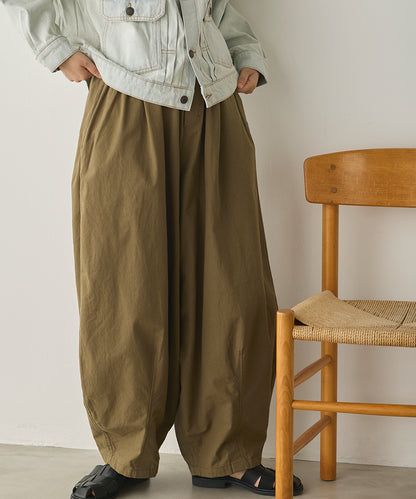 ダンプ＆デニムバルーンイージーパンツ[1225-1010]