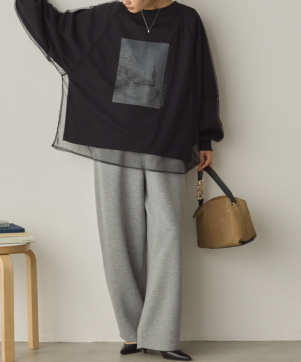 ダンボールニットイージーパンツ[1325-1013]