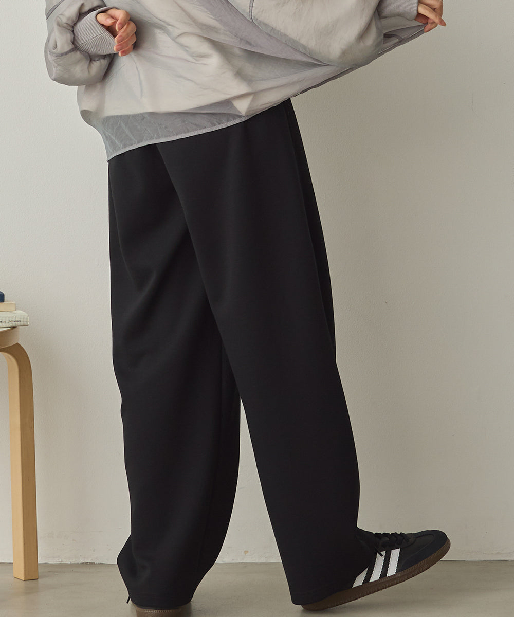 ダンボールニット切り替えカーブパンツ[1325-1014]