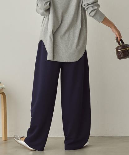 ダンボールニット切り替えカーブパンツ[1325-1014]