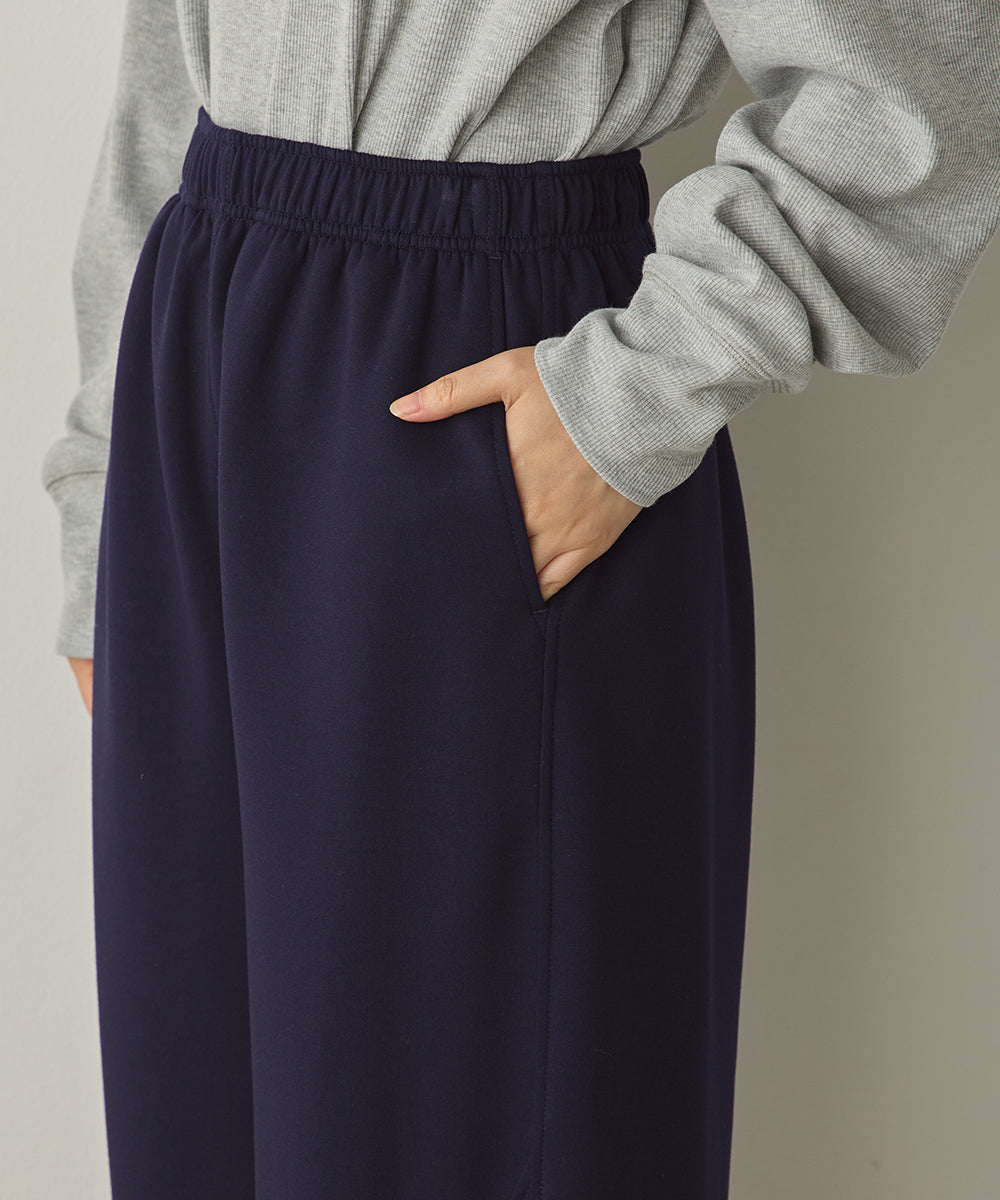 ダンボールニット切り替えカーブパンツ[1325-1014]