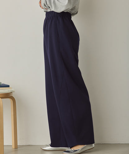 ダンボールニット切り替えカーブパンツ[1325-1014]