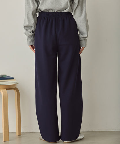 ダンボールニット切り替えカーブパンツ[1325-1014]