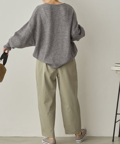 撥水シワ加工ストレッチタックパンツ[1325-1016]