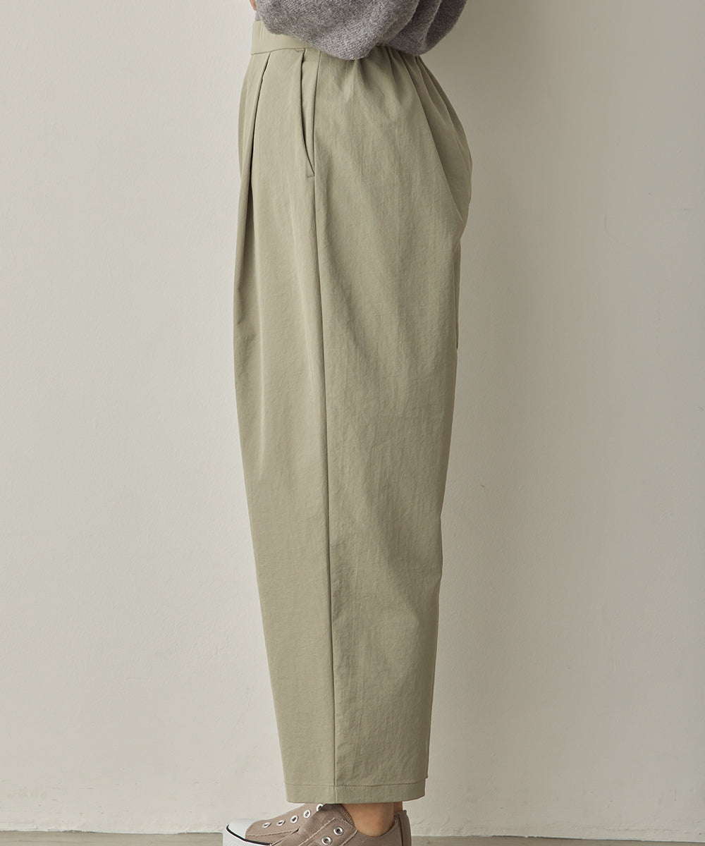 撥水シワ加工ストレッチタックパンツ[1325-1016] – Sans Souci 34＋