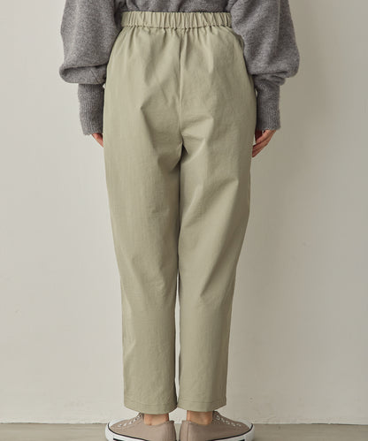 撥水シワ加工ストレッチタックパンツ[1325-1016]
