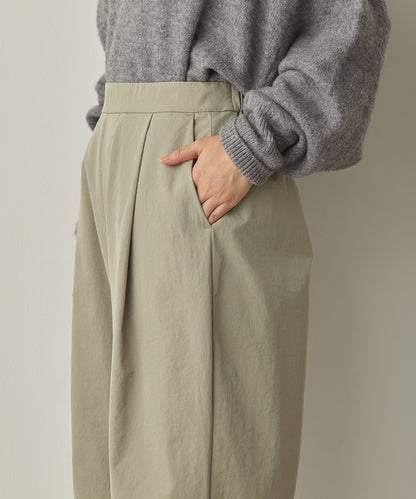 撥水シワ加工ストレッチタックパンツ[1325-1016]