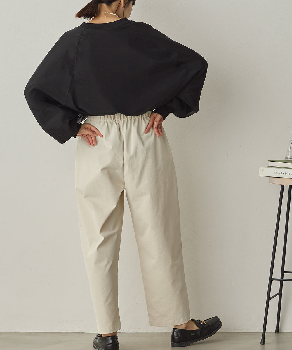 撥水シワ加工ストレッチタックパンツ[1325-1016] – Sans Souci 34＋