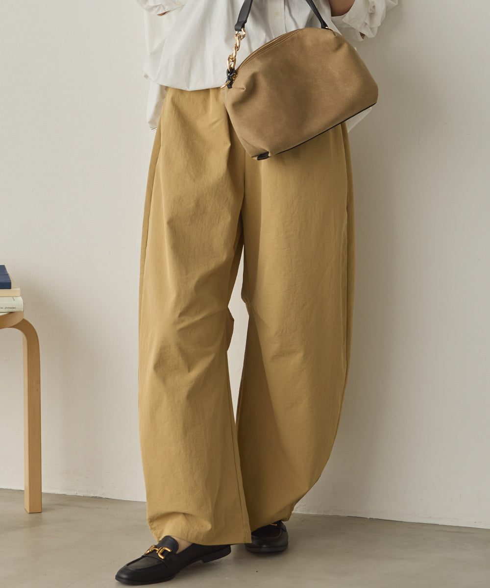 撥水シワ加工ストレッチカーブパンツ[1325-1017]