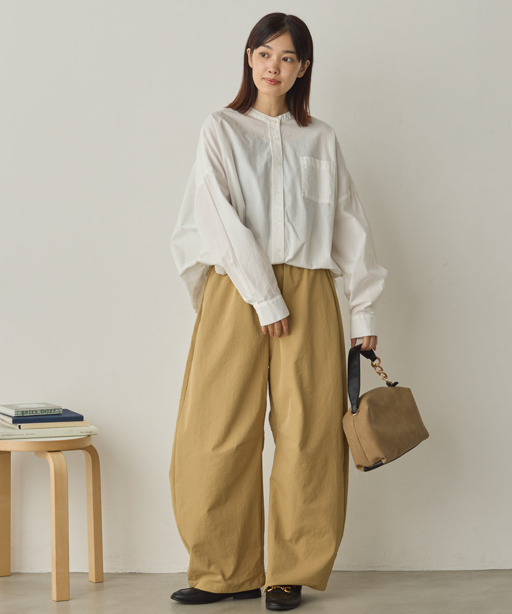 撥水シワ加工ストレッチカーブパンツ[1325-1017]