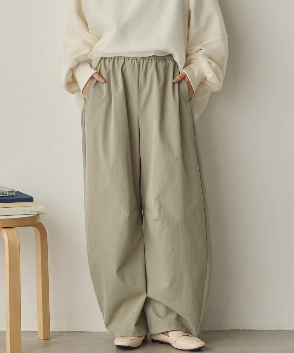 撥水シワ加工ストレッチカーブパンツ[1325-1017]