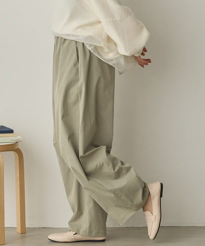 撥水シワ加工ストレッチカーブパンツ[1325-1017]