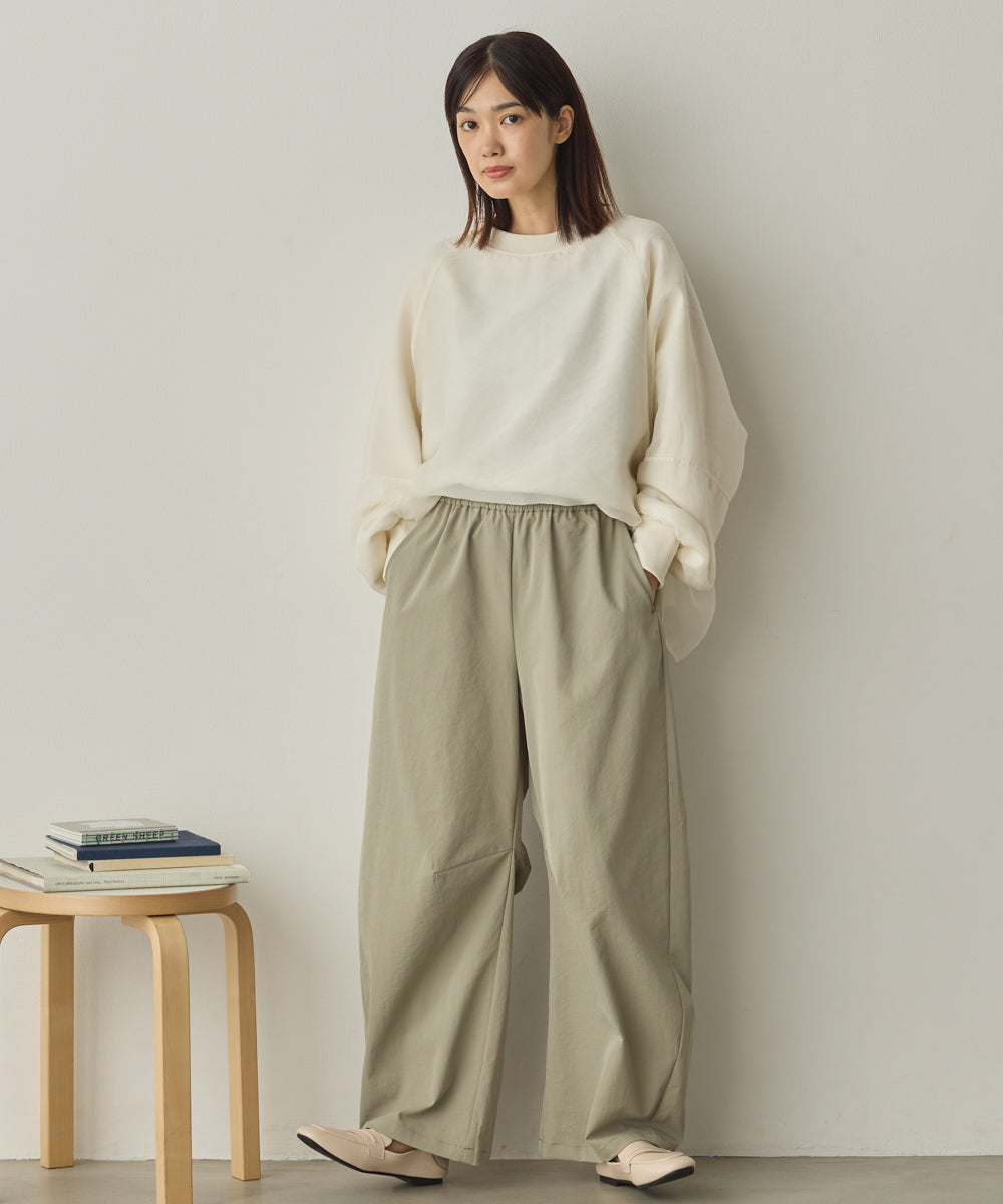 撥水シワ加工ストレッチカーブパンツ[1325-1017]