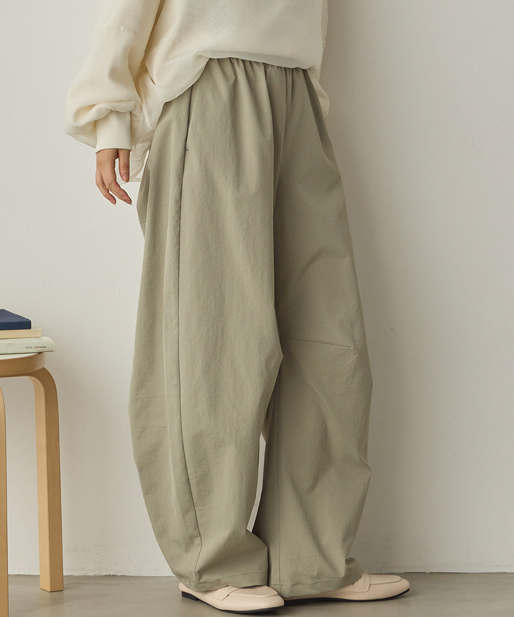 撥水シワ加工ストレッチカーブパンツ[1325-1017]