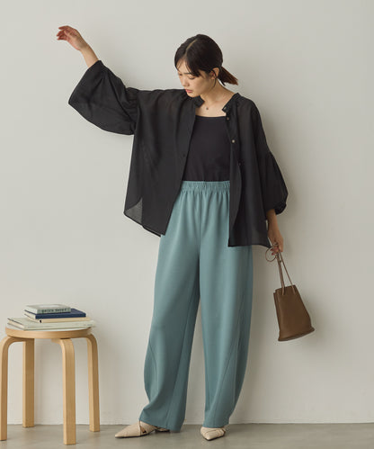 シアーボリューム袖長袖プルオーバー[1325-4109]