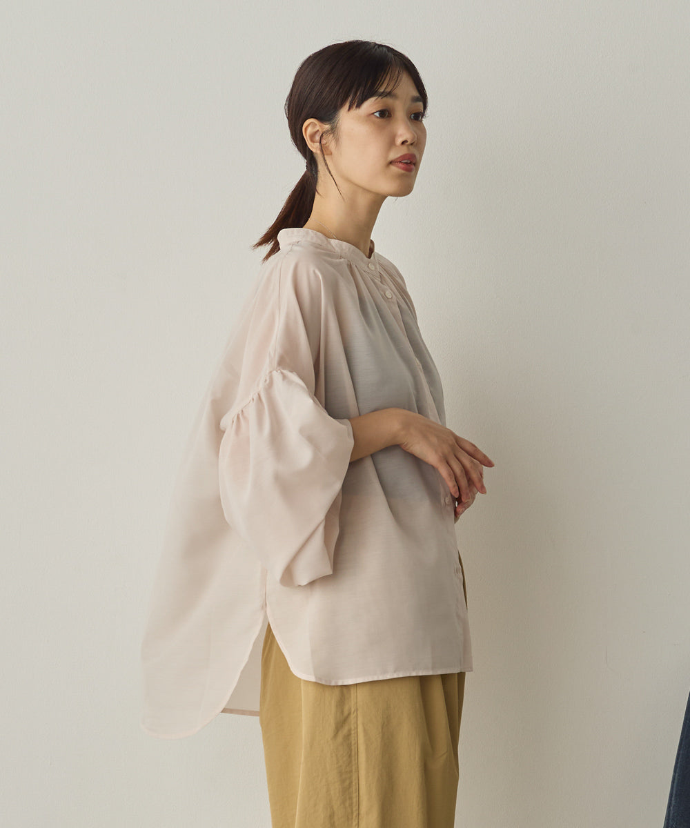 シアーボリューム袖長袖プルオーバー[1325-4109]