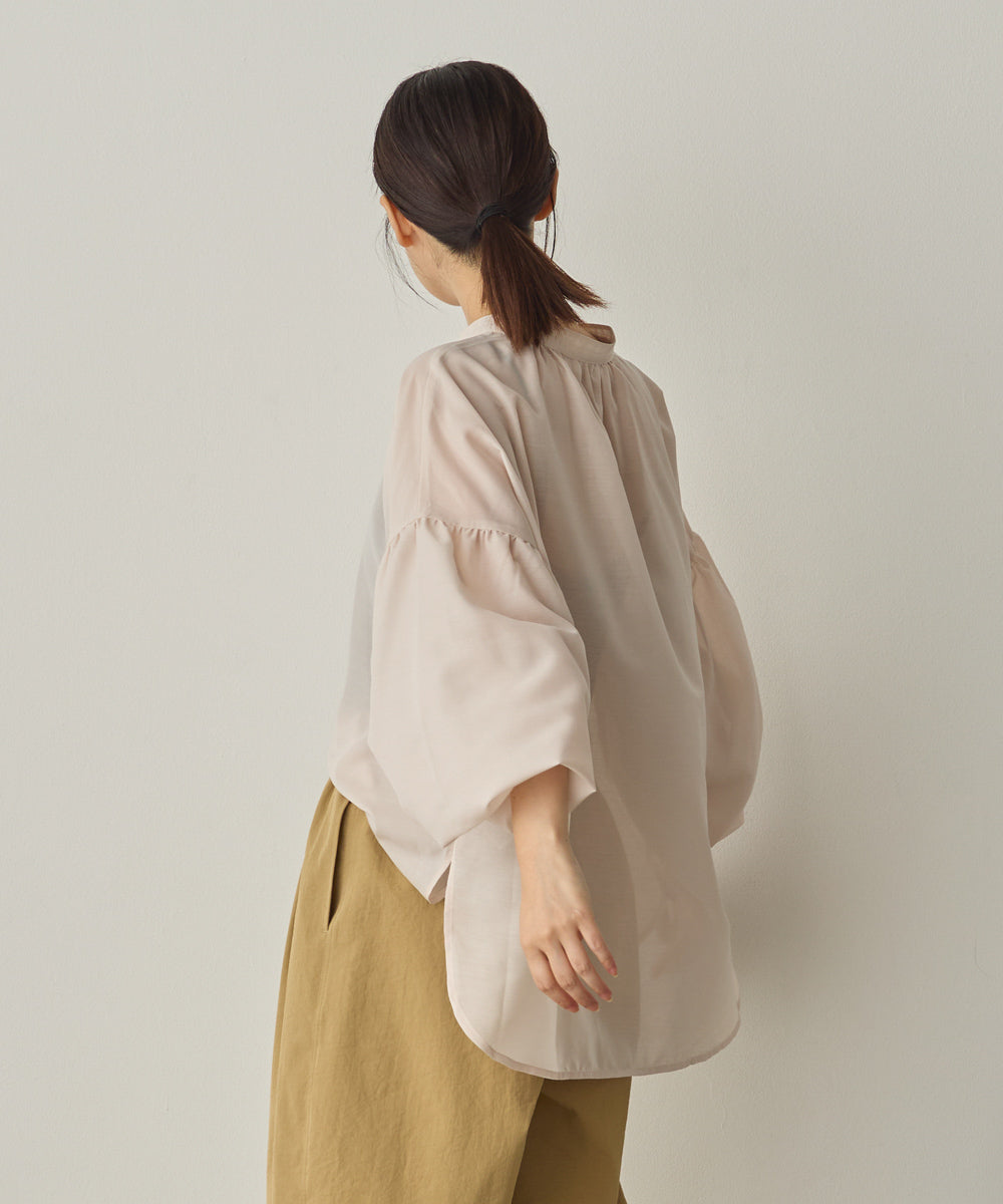 シアーボリューム袖長袖プルオーバー[1325-4109]