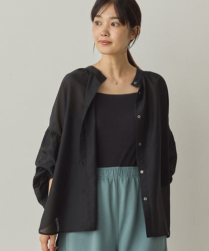 シアーボリューム袖長袖プルオーバー[1325-4109]